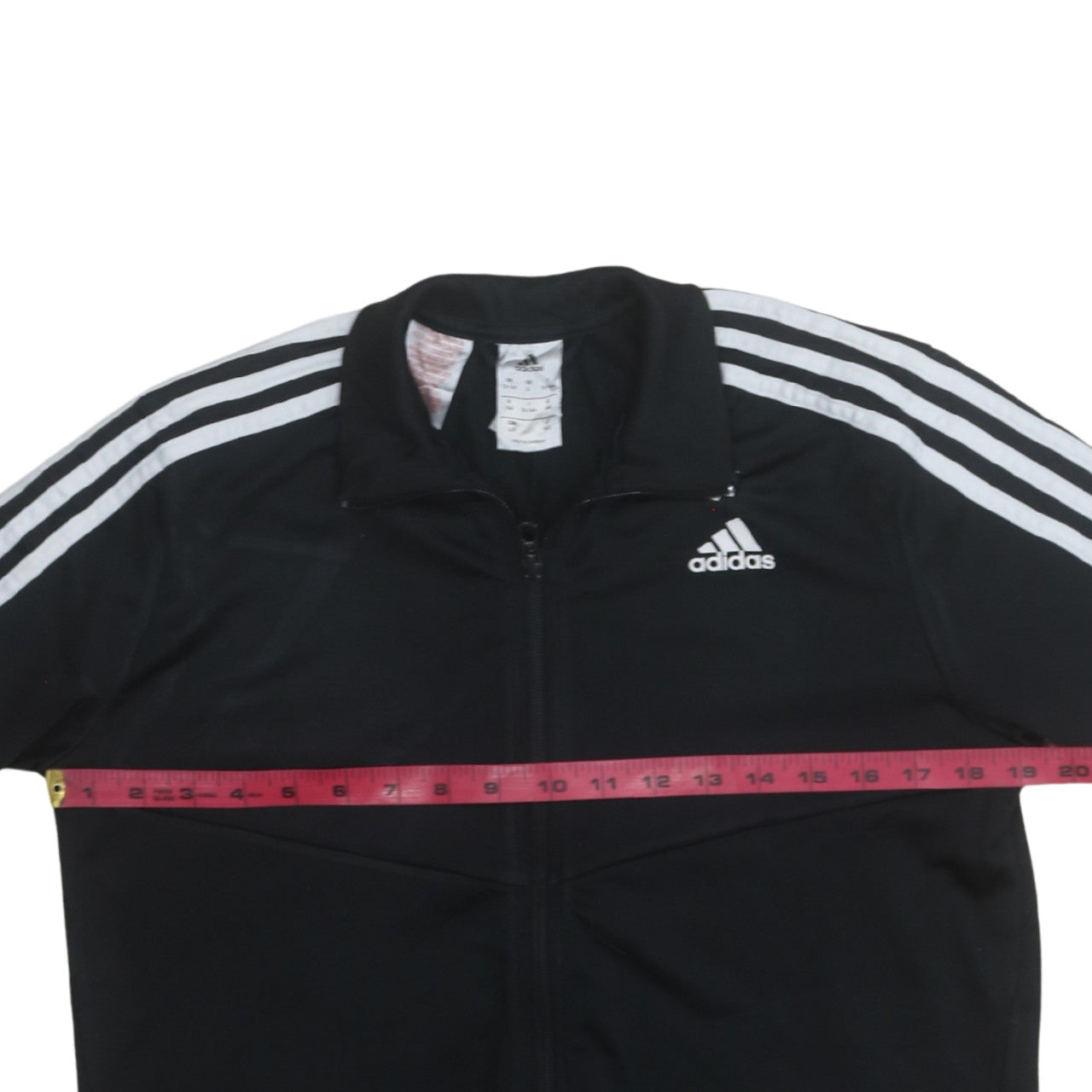 Adidas Boys Black Full Zip Sweatshirt 13-14 Years Sports Training Top