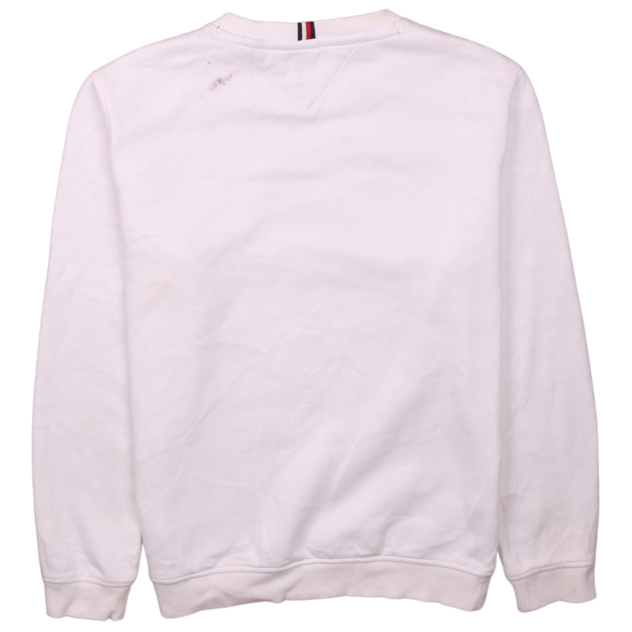 Tommy Hilfiger Boys White Logo Pullover Sweatshirt 12-14 Years