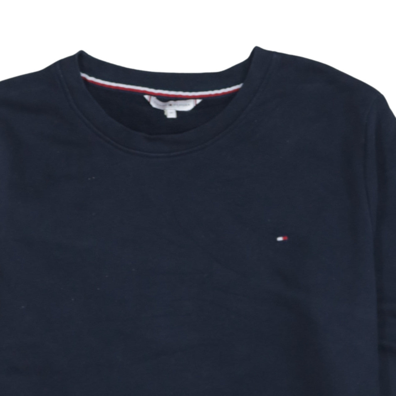 Tommy Hilfiger Men's Blue XL Crew Neck Cotton Sweatshirt