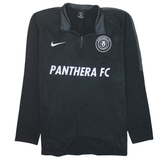 Nike Men’s Black XL Dri-Fit 1/4 Zip Panthera FC Sweatshirt