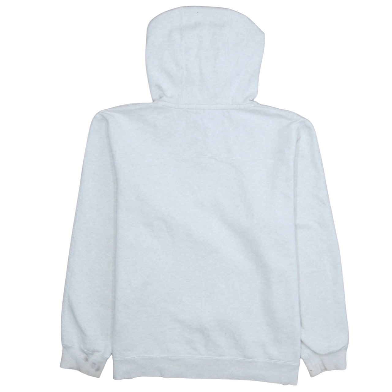 Adidas Womens Beige Full Zip Hoodie XL Cotton Blend Classic Logo
