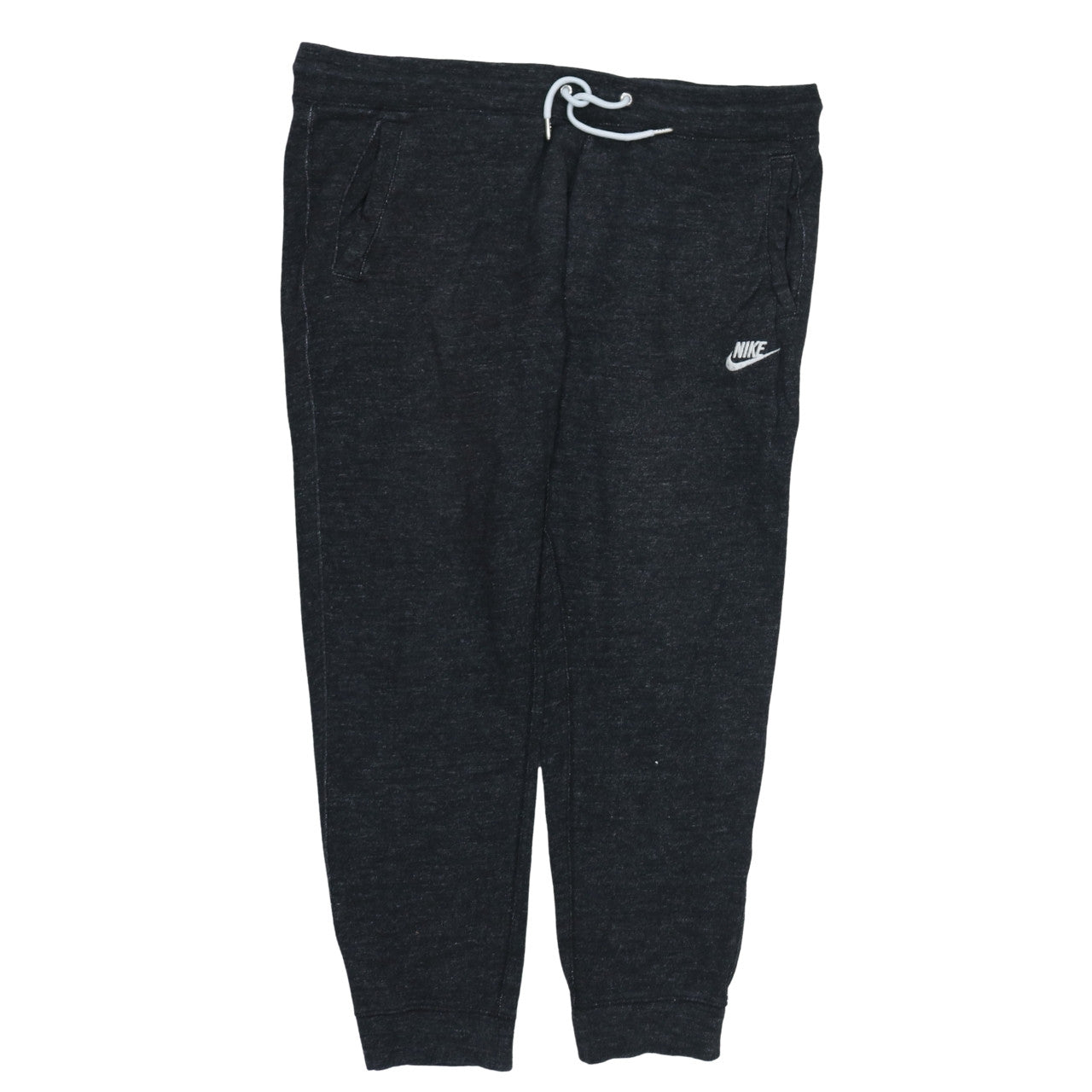 Nike Men's Black Cotton Jogger Trousers Size L