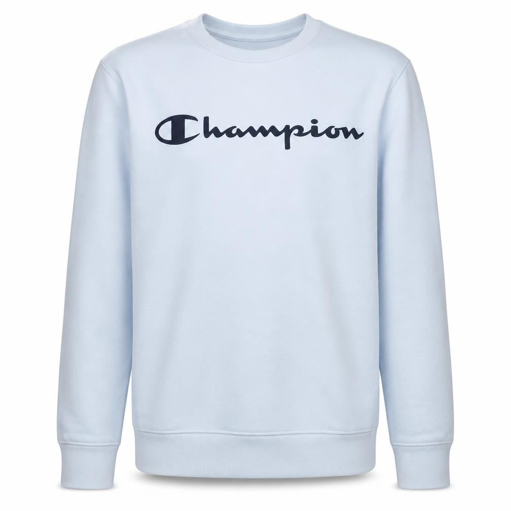 Champion Boys White Graphic Logo Pullover Sweatshirt 13-14 Years