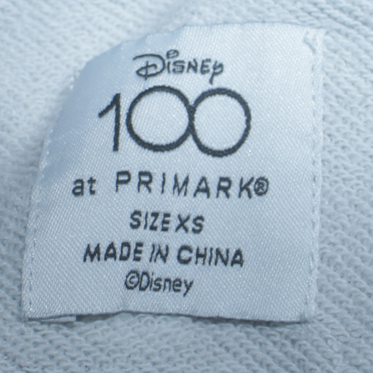 Primark Disney 100 Women’s Grey Pullover Sweatshirt XS Mickey & Friends Print
