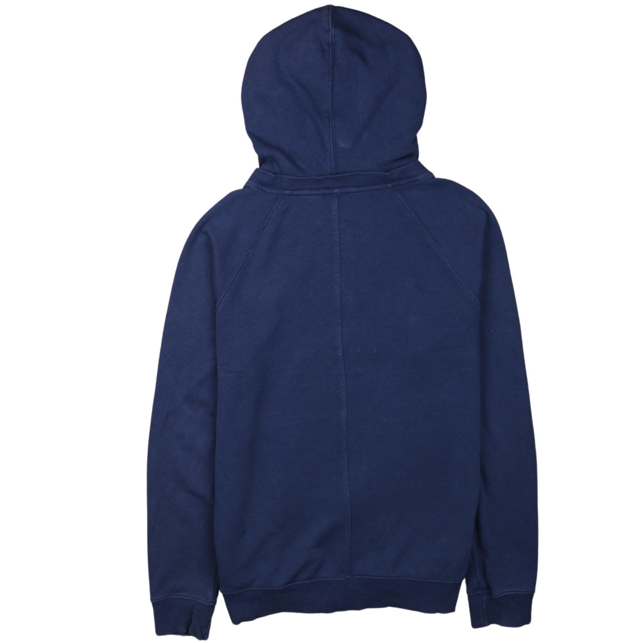 Adidas Women’s Blue Full Zip Hoodie Size 14 Logo Print Casual