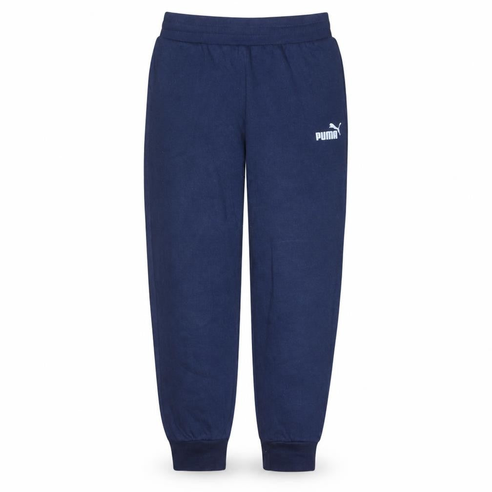 Puma Men's Blue Cotton Blend Sweatpants Size S Regular Fit