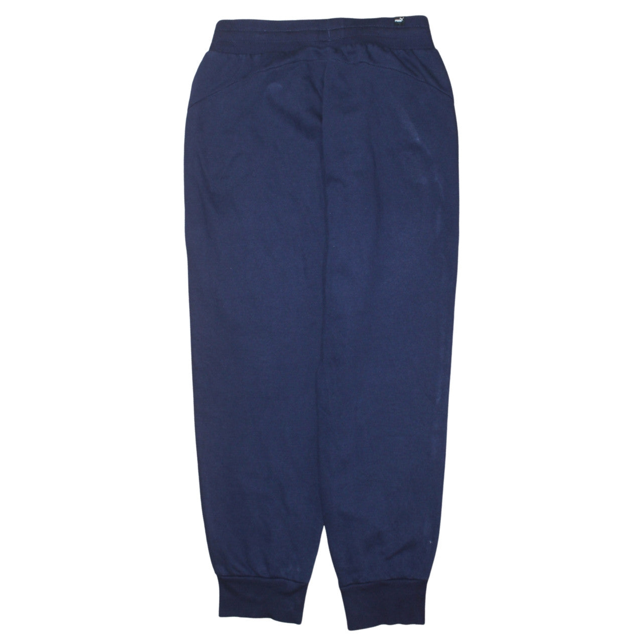 Puma Men's Blue Cotton Blend Sweatpants Size S Regular Fit