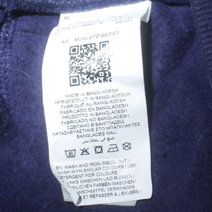 Additional view of Puma Men's Blue Cotton Blend Sweatpants, size S, Regular Fit
