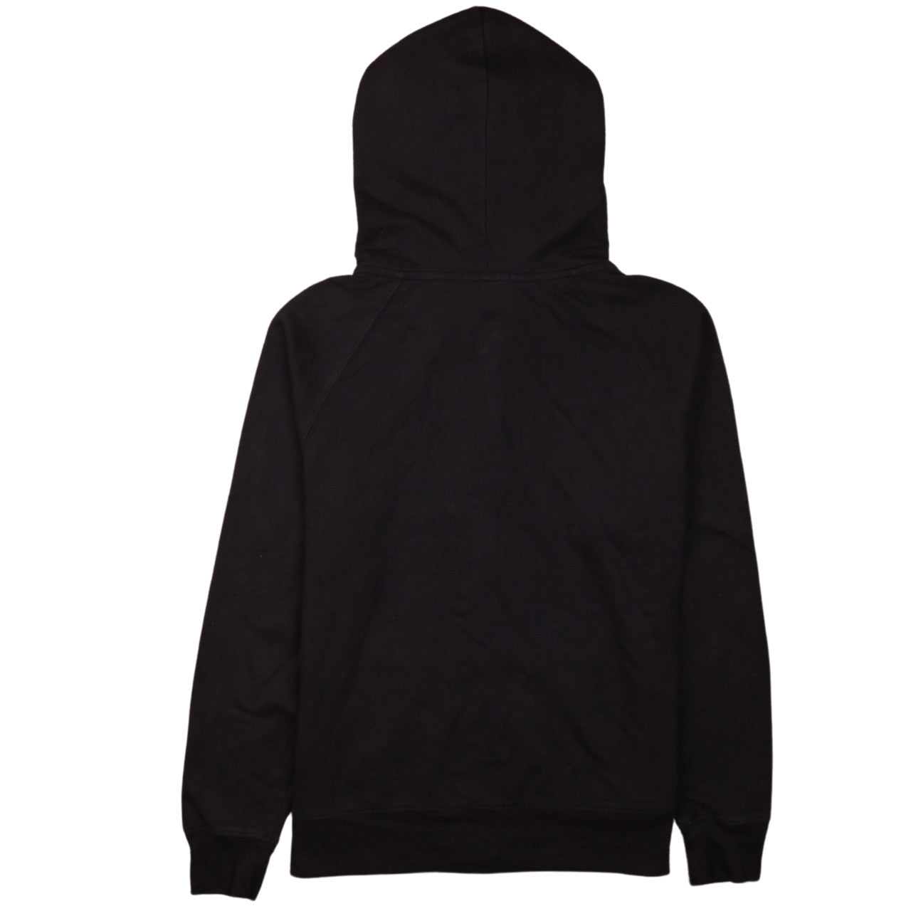 GAP Womens Black Full Zip Hoodie Medium Cotton Blend Casual