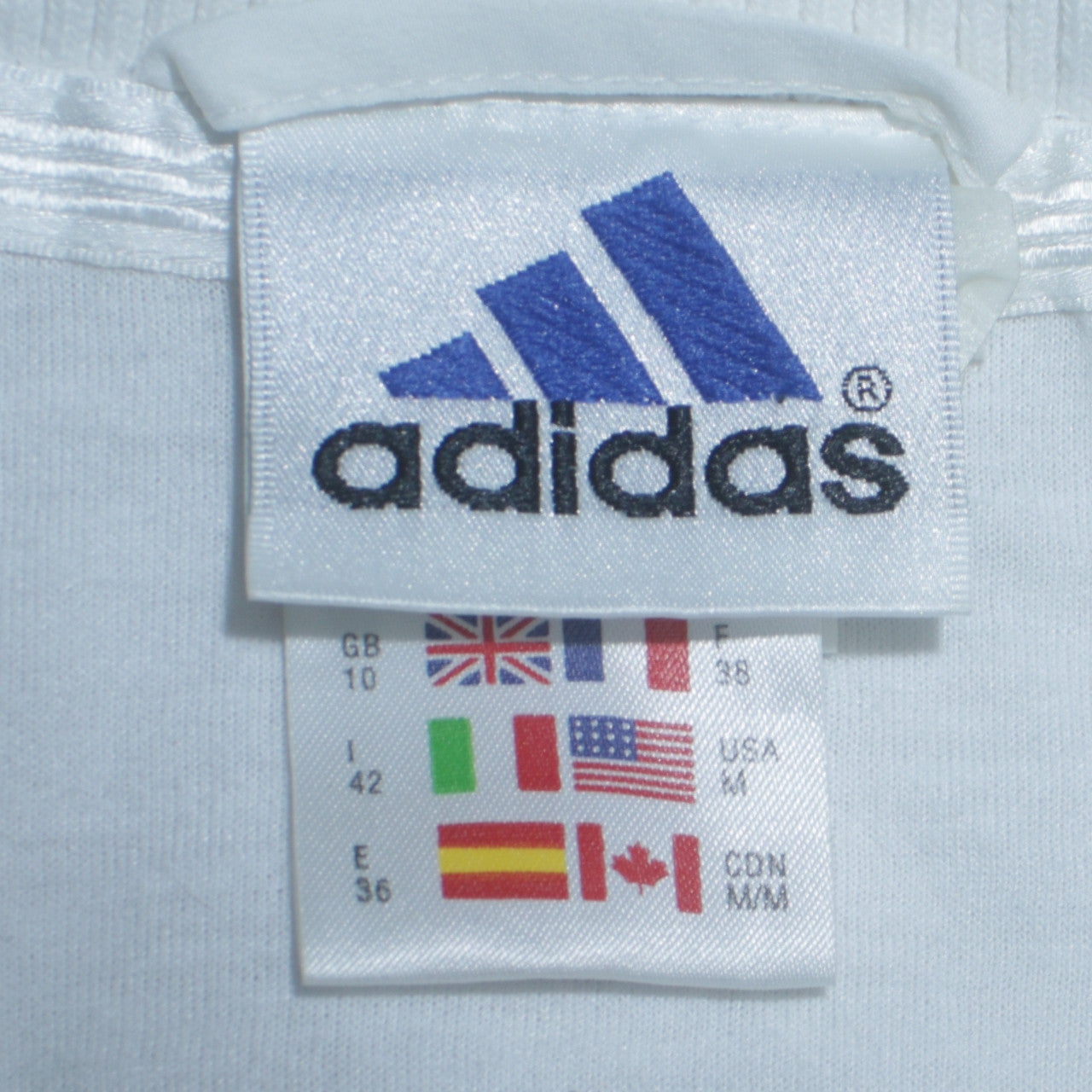 Adidas Women’s White Size 10 Full Zip Sports Jacket
