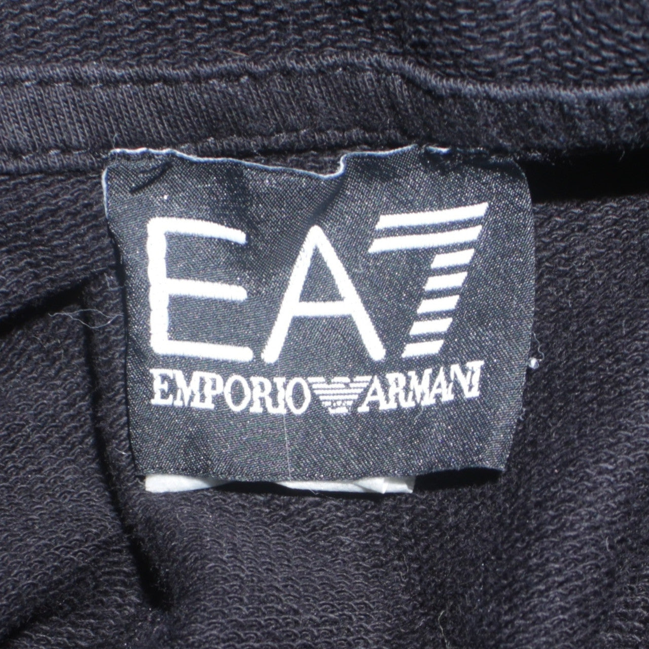Emporio Armani EA7 Men's Black Full Zip Hoodie Size M