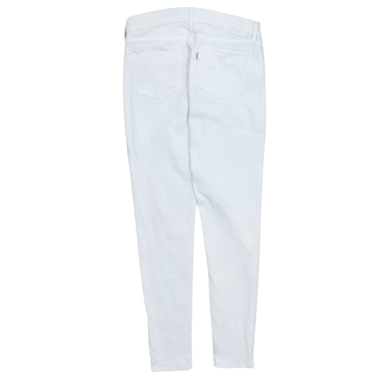 Levi's Womens White 710 Super Skinny Stretch Jeans Size 28