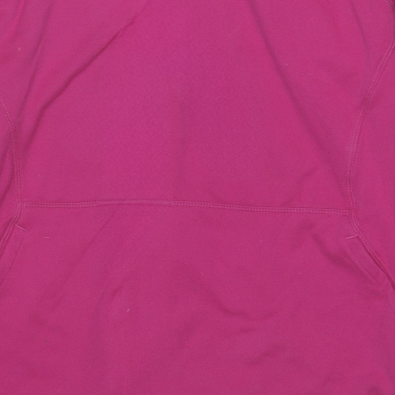 Adidas Girls Pink Pullover Hoodie Size L Fleece Lined Sportswear