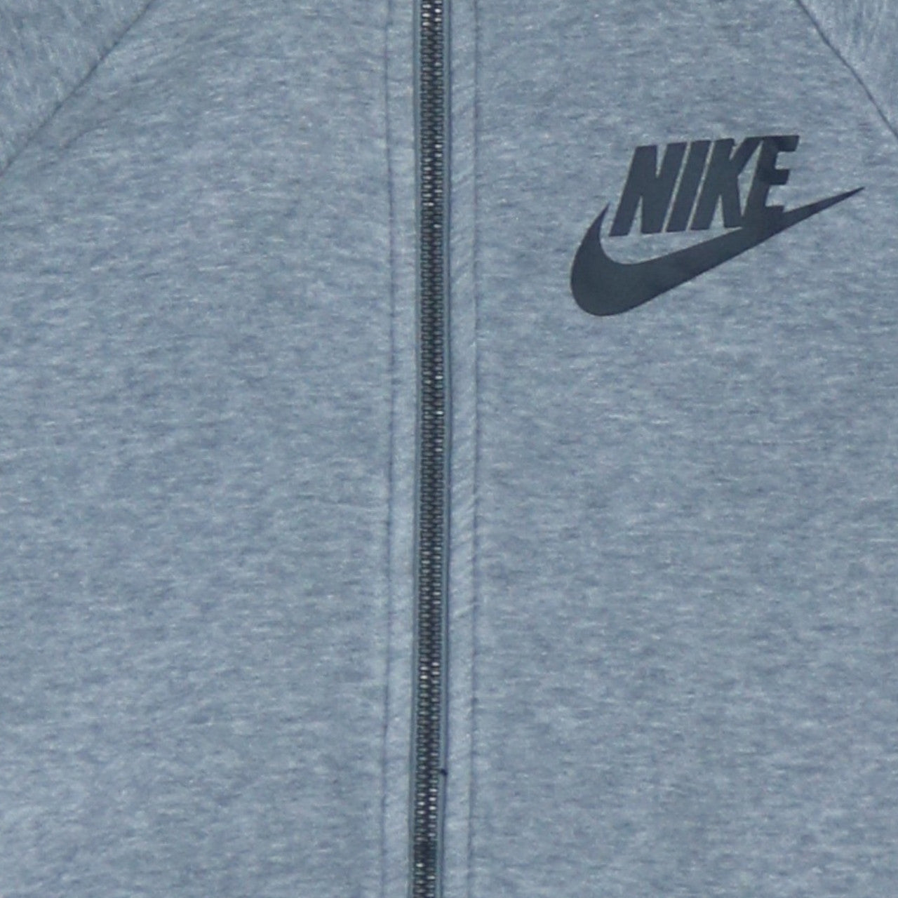 Nike Men's Grey Full Zip Hoodie Small Regular Fit Sportswear