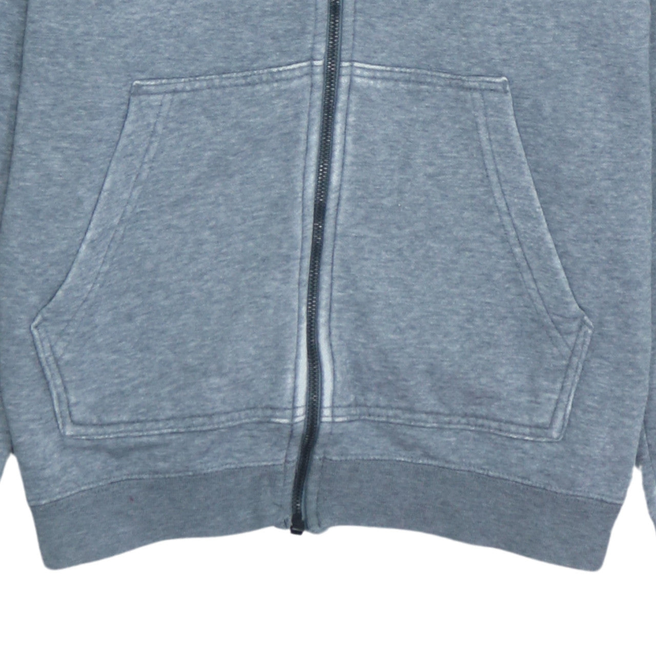 Nike Men's Grey Full Zip Hoodie Small Regular Fit Sportswear