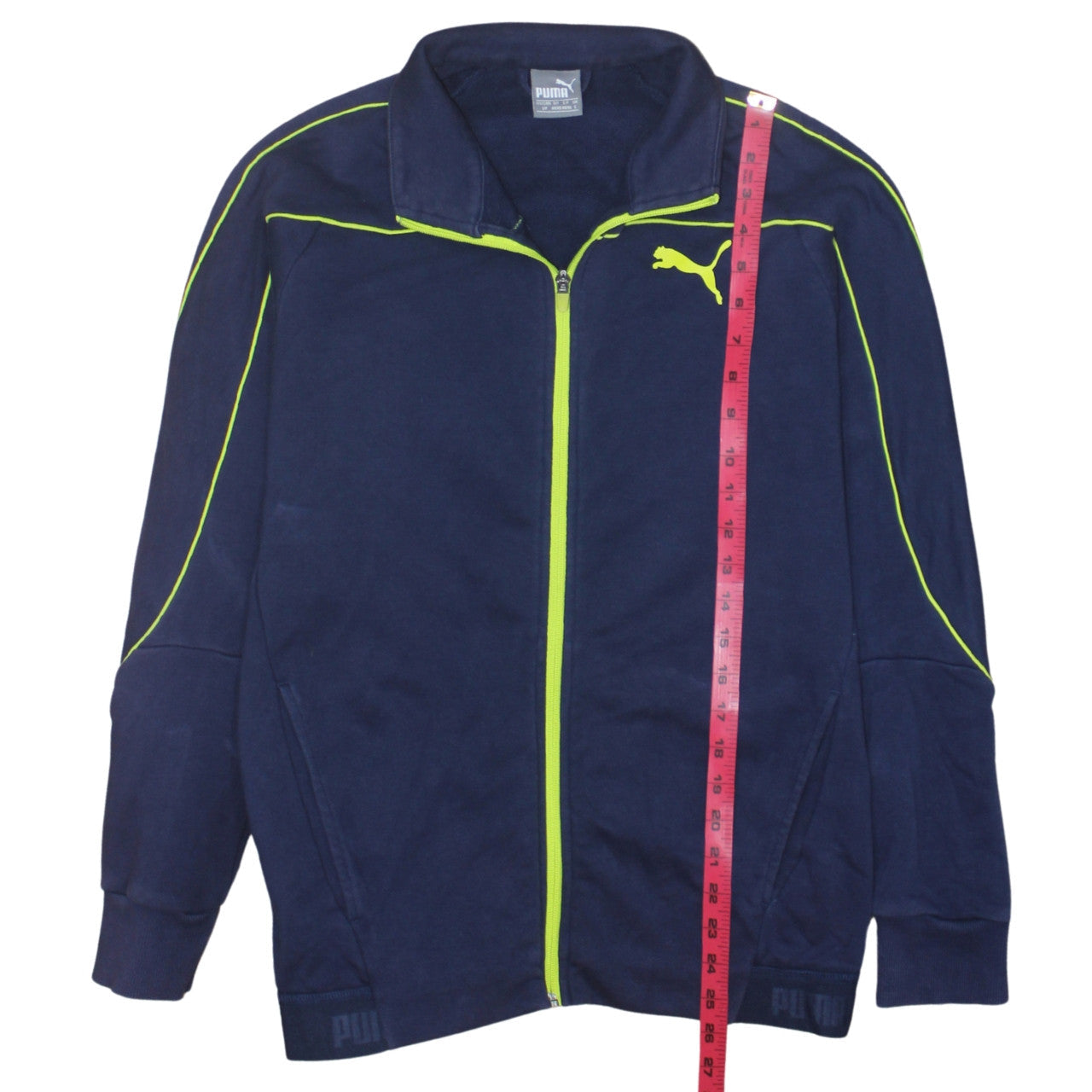 Puma Men's Blue Full Zip Sweatshirt Size S Sportswear Jacket