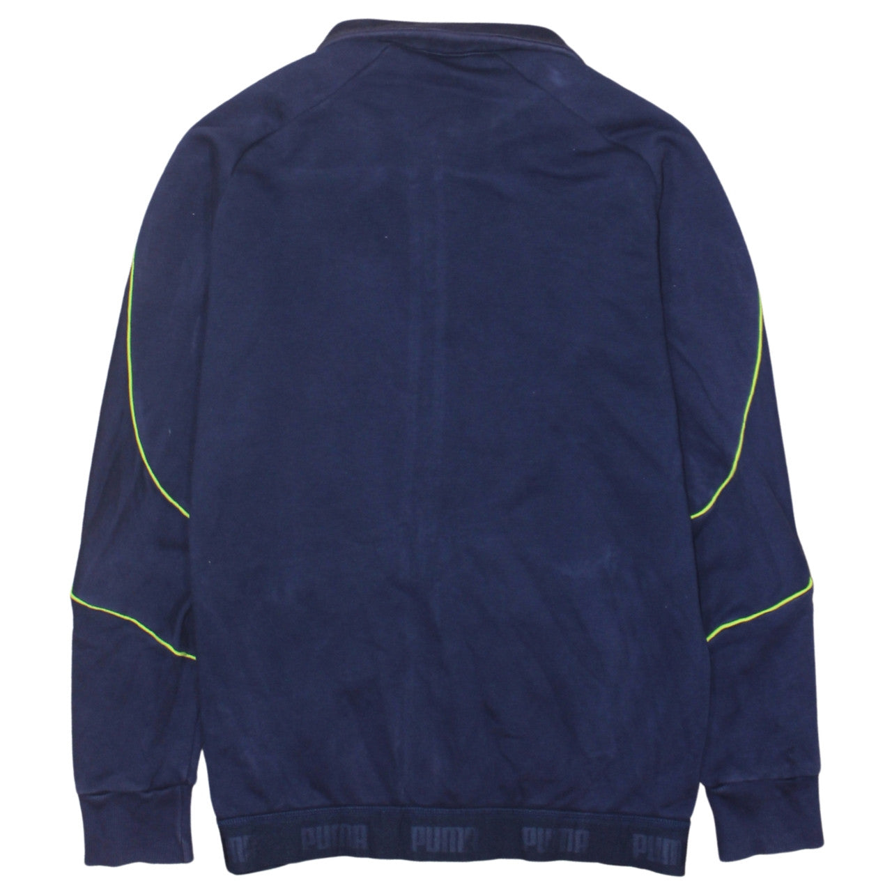 Puma Men's Blue Full Zip Sweatshirt Size S Sportswear Jacket