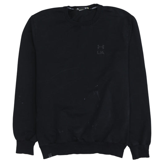 Under Armour Mens Black XL Pullover Crew Neck Sweatshirt