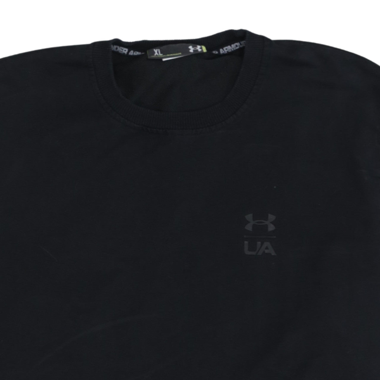 Under Armour Mens Black XL Pullover Crew Neck Sweatshirt