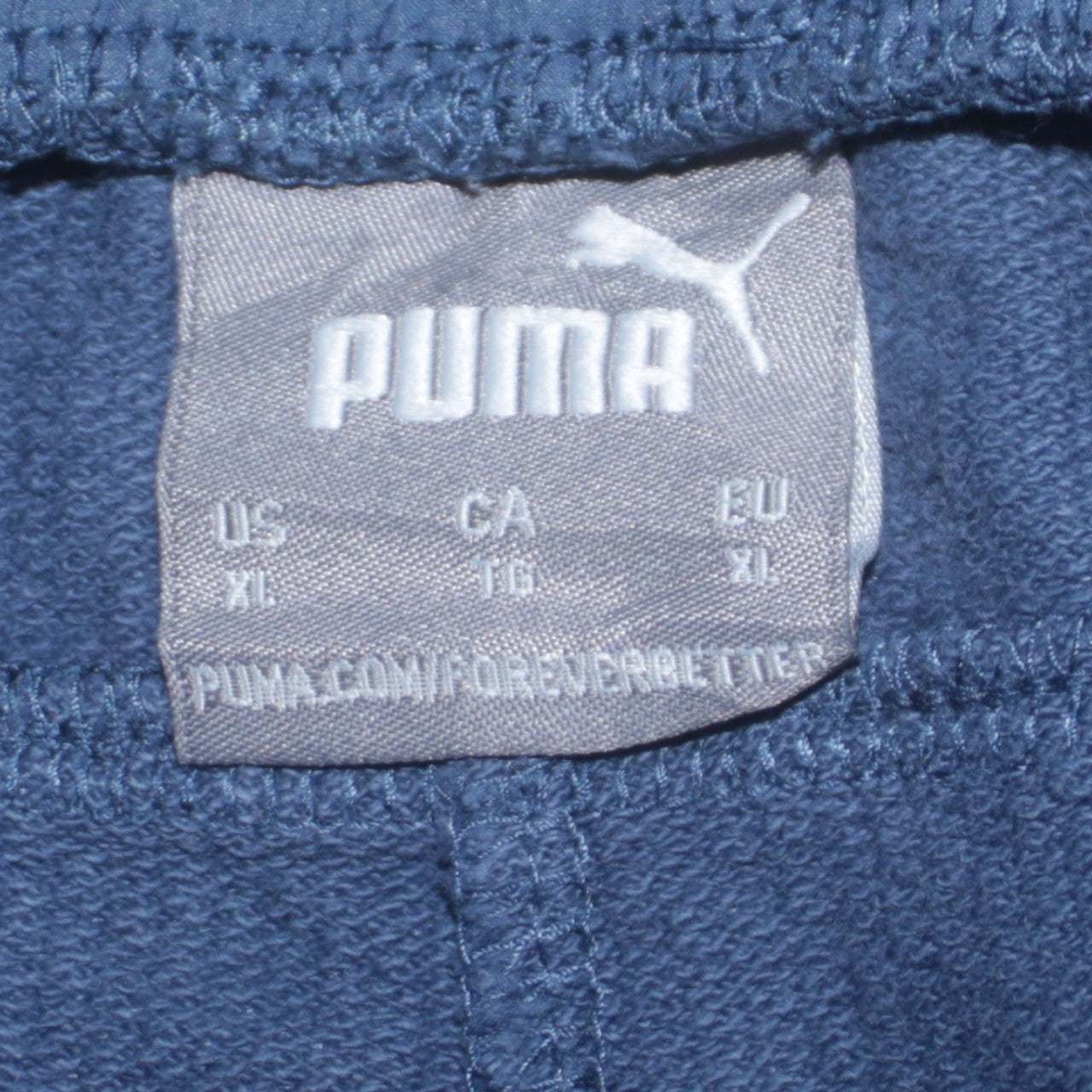 Puma Men Blue XL Jogger Trousers Regular Fit Casual Pants