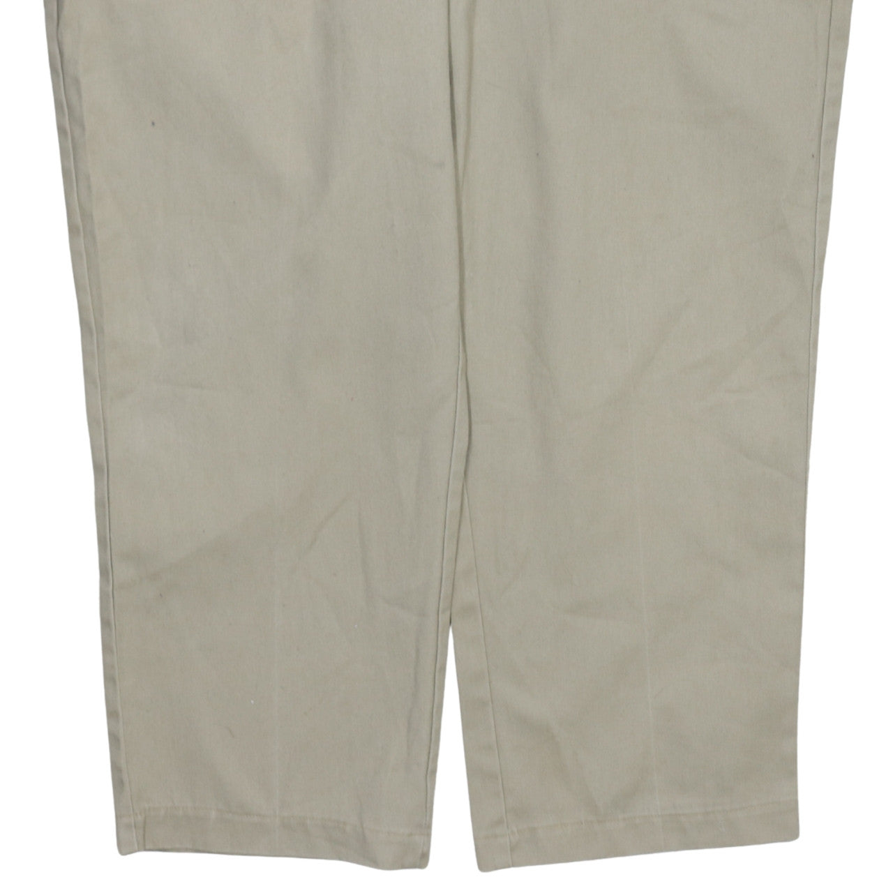Dickies Men's Beige Chino Work Trousers Size 42x30 Regular Fit
