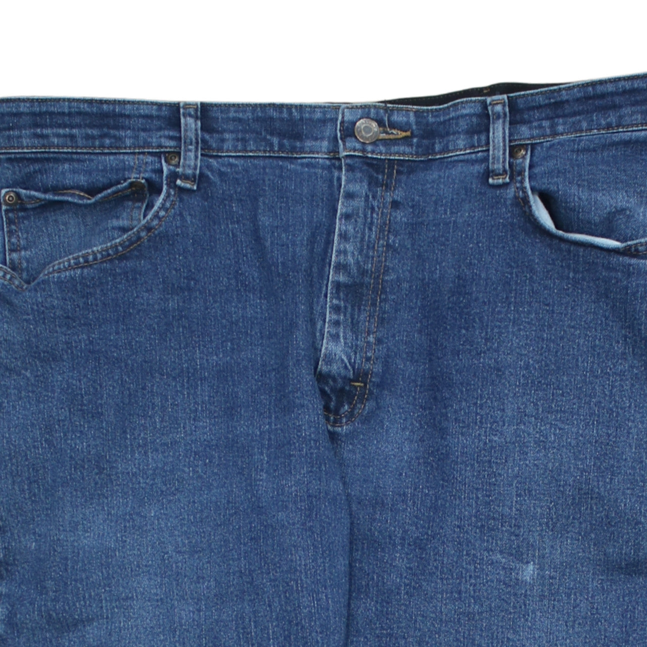 Wrangler Men's Blue Straight Regular Fit Denim Jeans 36W 30L