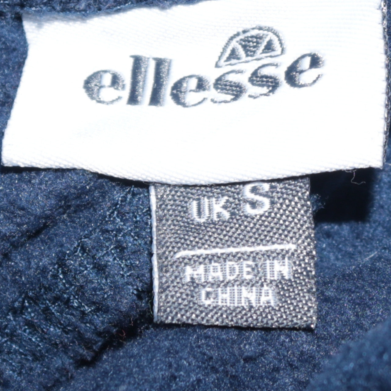Ellesse Men's Blue Sweatpants Tapered Fit Fleece Joggers Size S