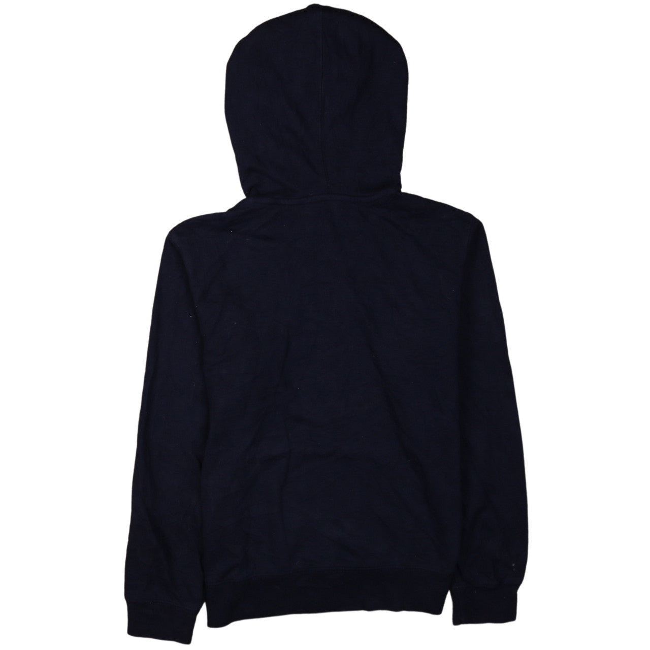 Champion Women's Navy Pullover Hoodie L - Logo, Cotton Blend