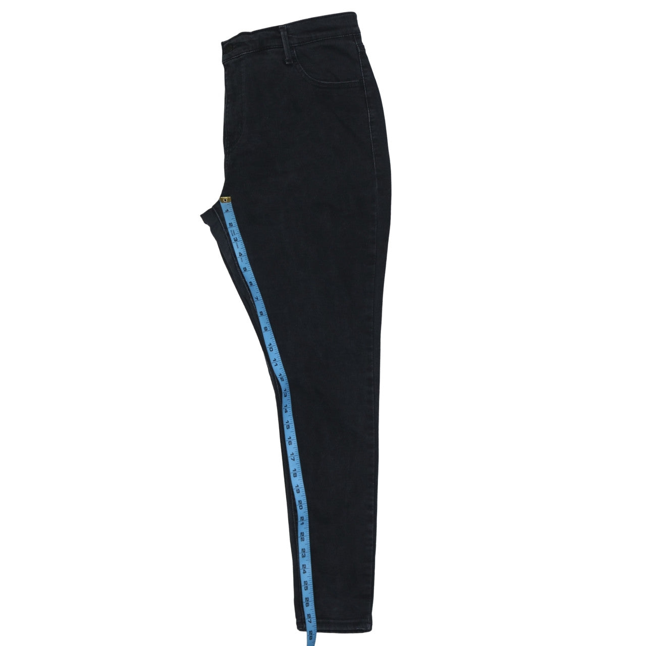 Levi's Women's Black 720 High Rise Super Skinny Jeans Size 16 Plus