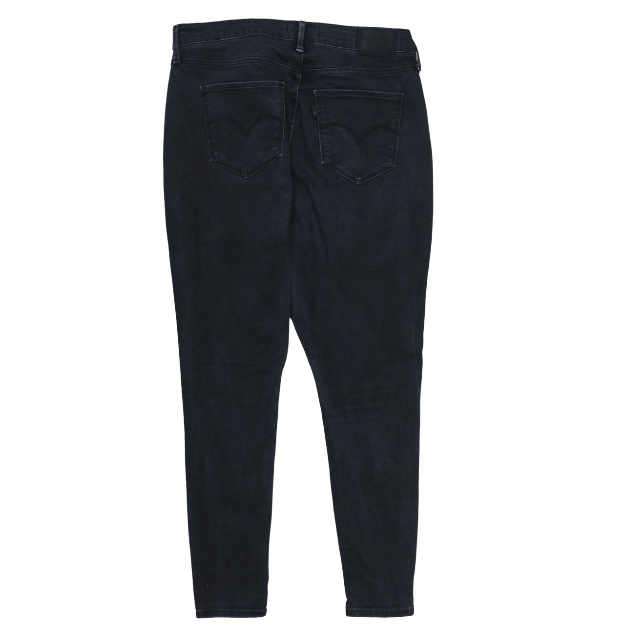 Levi's Women's Black 720 High Rise Super Skinny Jeans Size 16 Plus