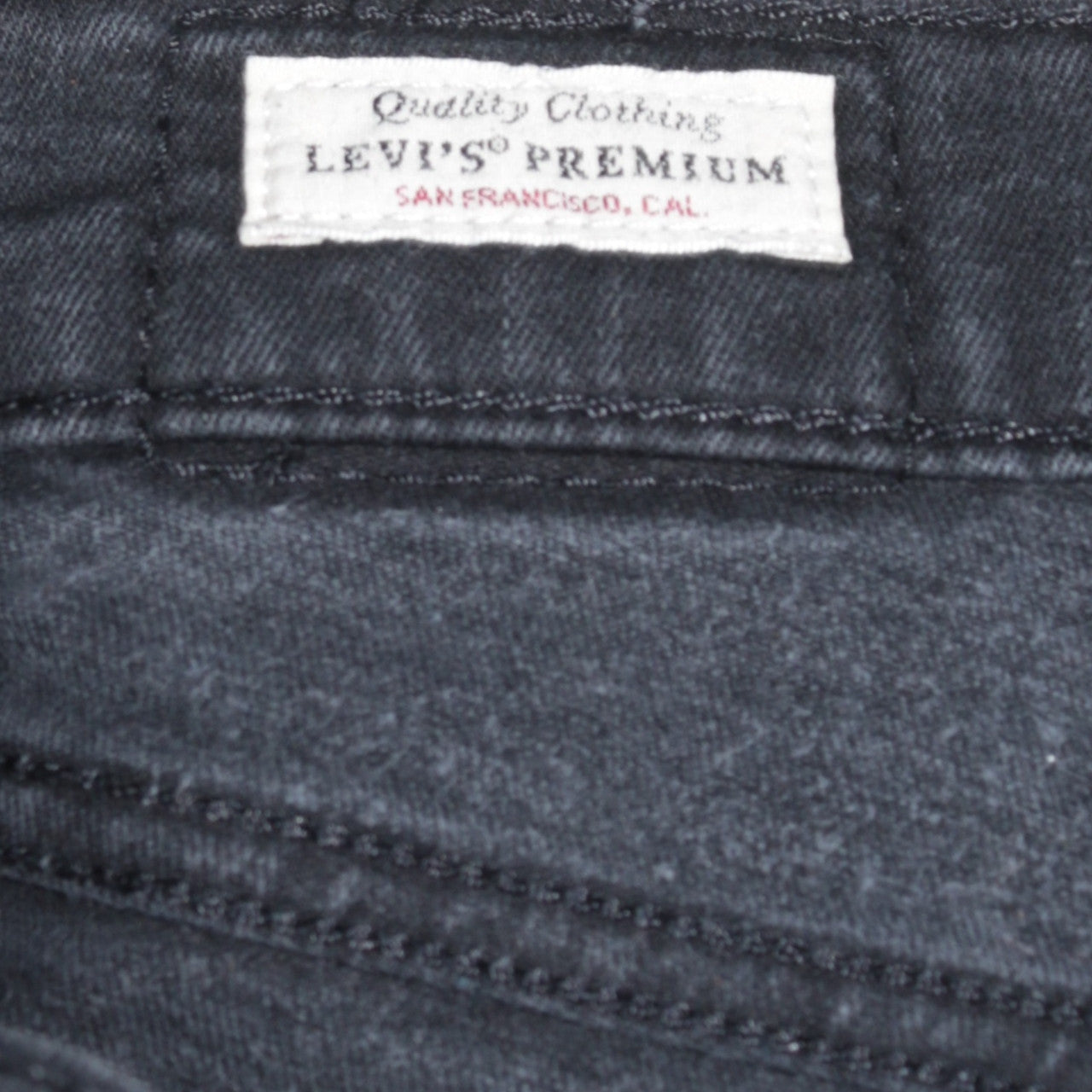 Levi's Women's Black 720 High Rise Super Skinny Jeans Size 16 Plus