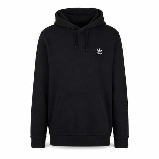 Adidas Mens Black Pullover Hoodie Size L Sports Casual Sweatshirt