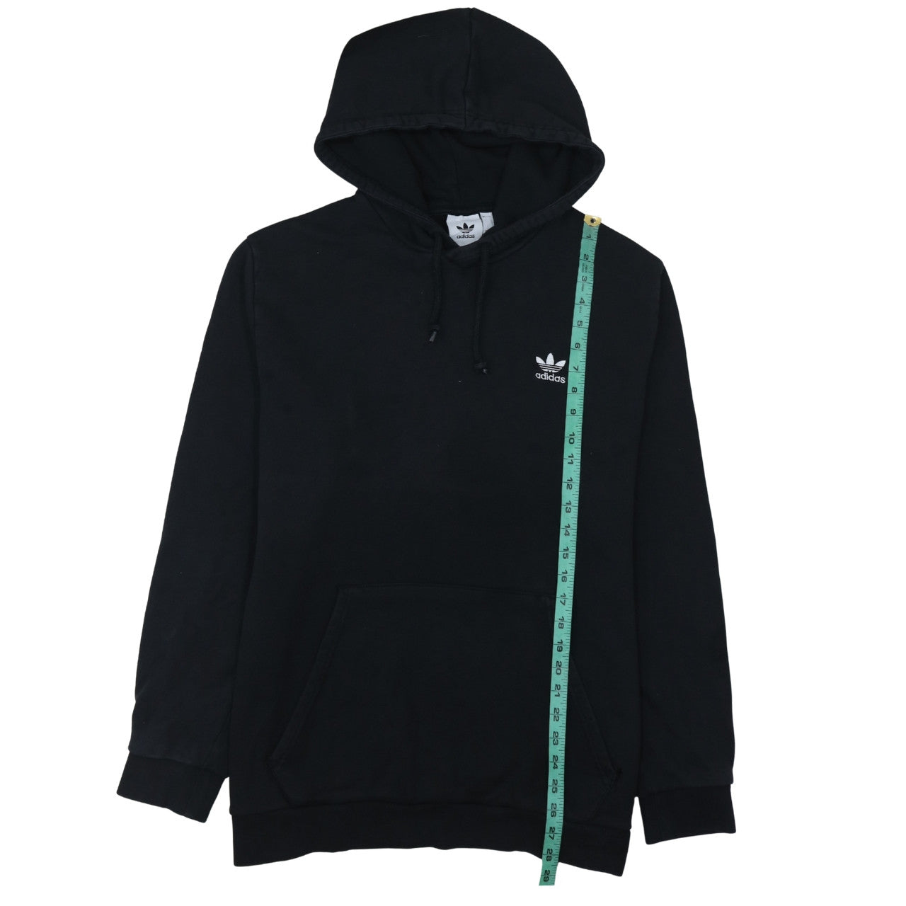 Adidas Mens Black Pullover Hoodie Size L Sports Casual Sweatshirt