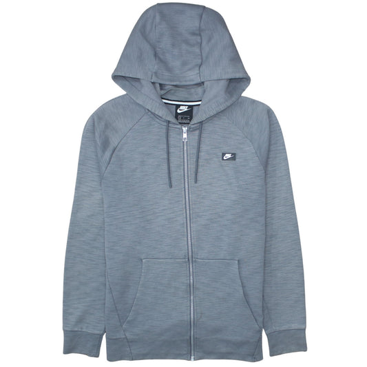 Nike Men’s Grey Full Zip Hoodie Small Regular Fit