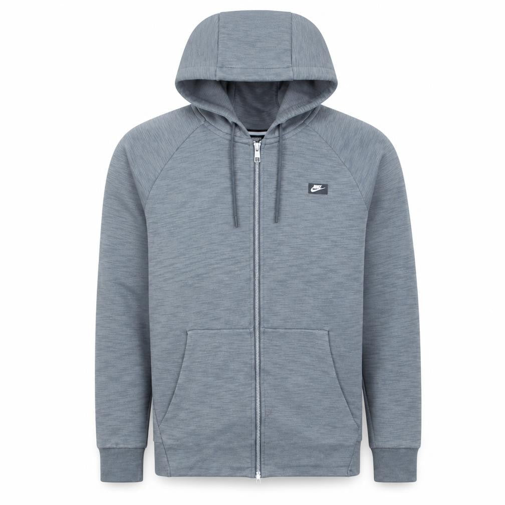 Nike Men’s Grey Full Zip Hoodie Small Regular Fit
