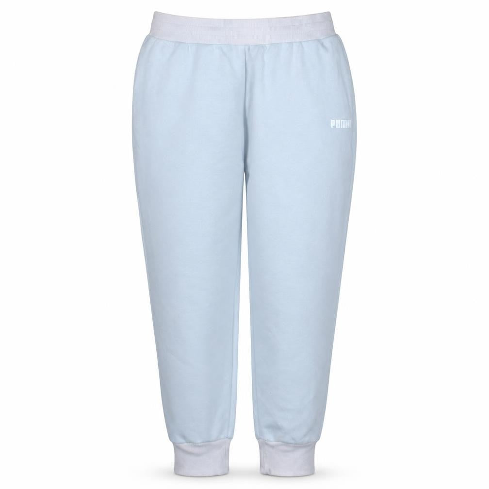 Puma Women's Light Blue Jogger Sweatpants Size L Comfy Casual
