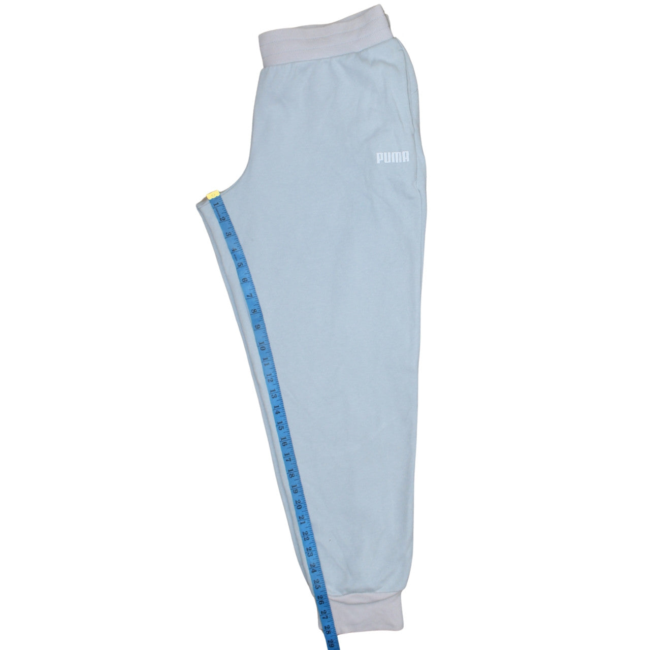 Puma Women's Light Blue Jogger Sweatpants Size L Comfy Casual