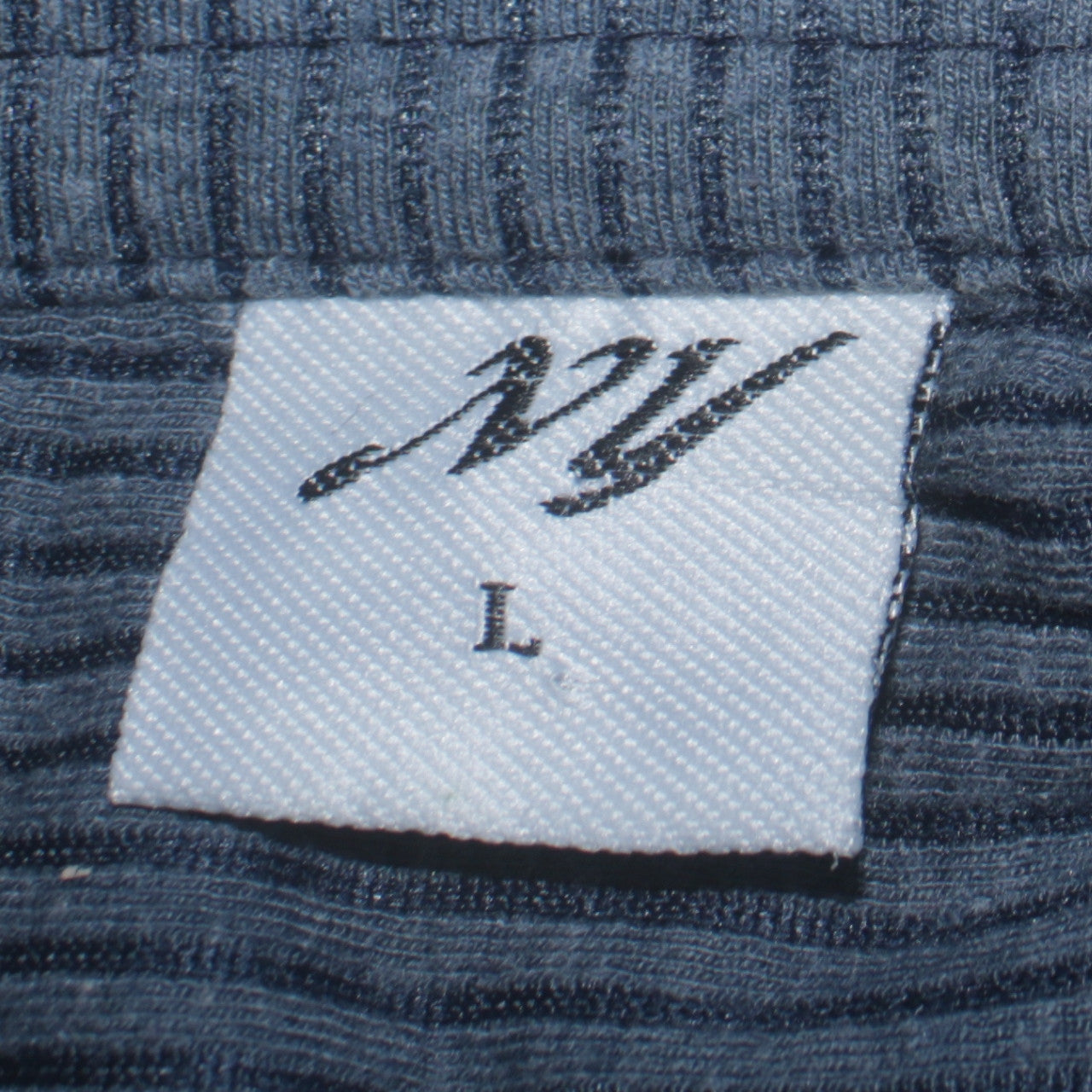 Jack Wolfskin Mens Blue L Henley 1/4 Zip Outdoor Sweatshirt