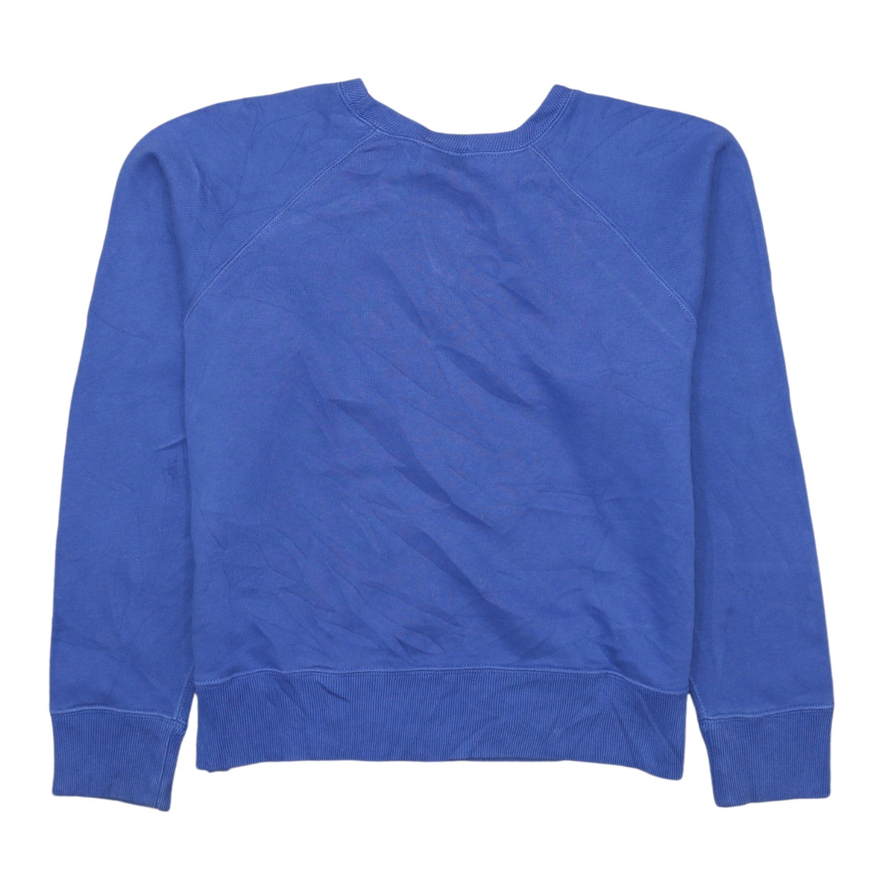 Polo Ralph Lauren Women's Blue Crew Neck Cotton Sweatshirt Size S