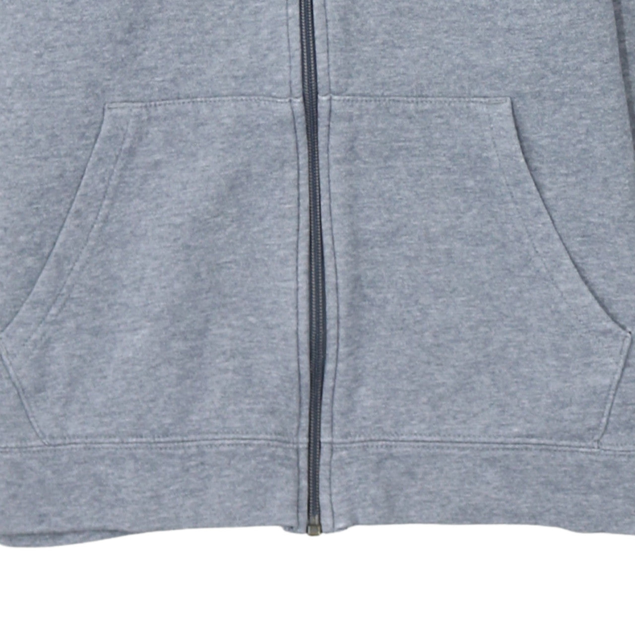 Nike Boys Grey Full Zip Hoodie XL 158-170cm Cotton Blend Casual
