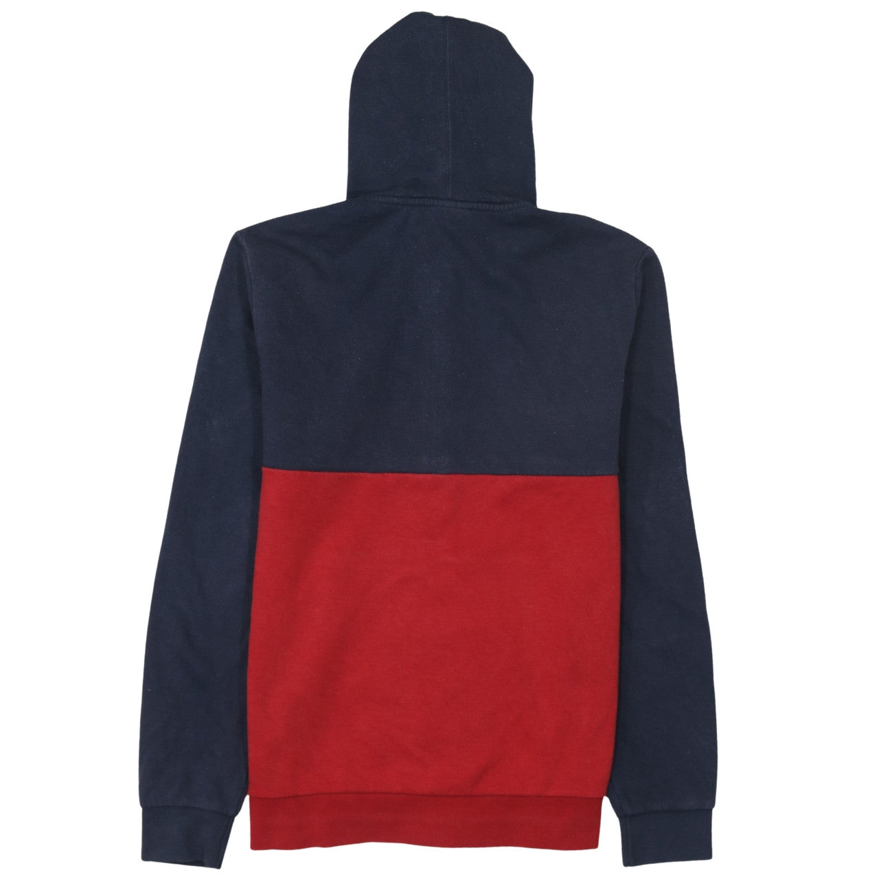 Champion Boys Navy Red Full Zip Hoodie Size 15-16 Years Cotton Blend