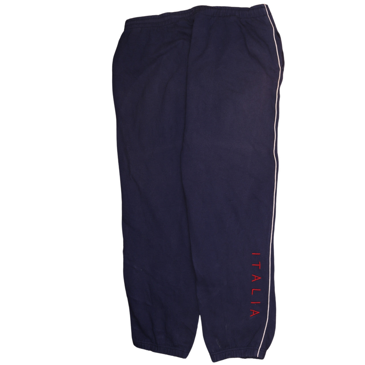 Fila Men's Blue XL Italy Logo Sweatpants Fleece Joggers