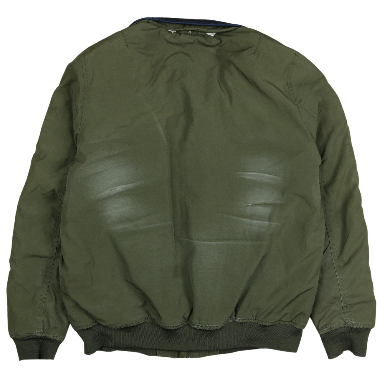 Tommy Jeans Men's Green XL Bomber Jacket Cotton Blend Casual