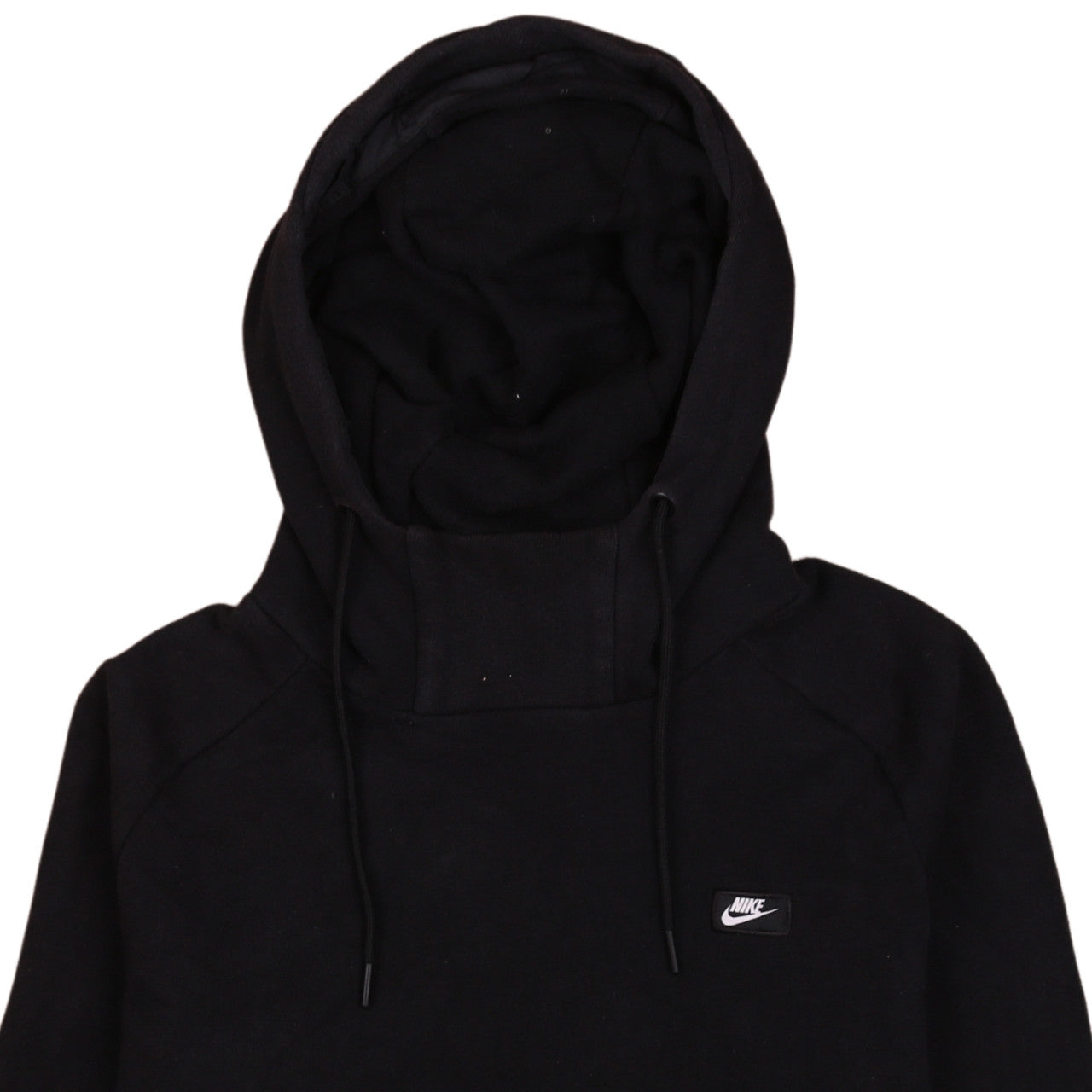 Nike Men's Black Pullover Hoodie M Regular Fit Fleece