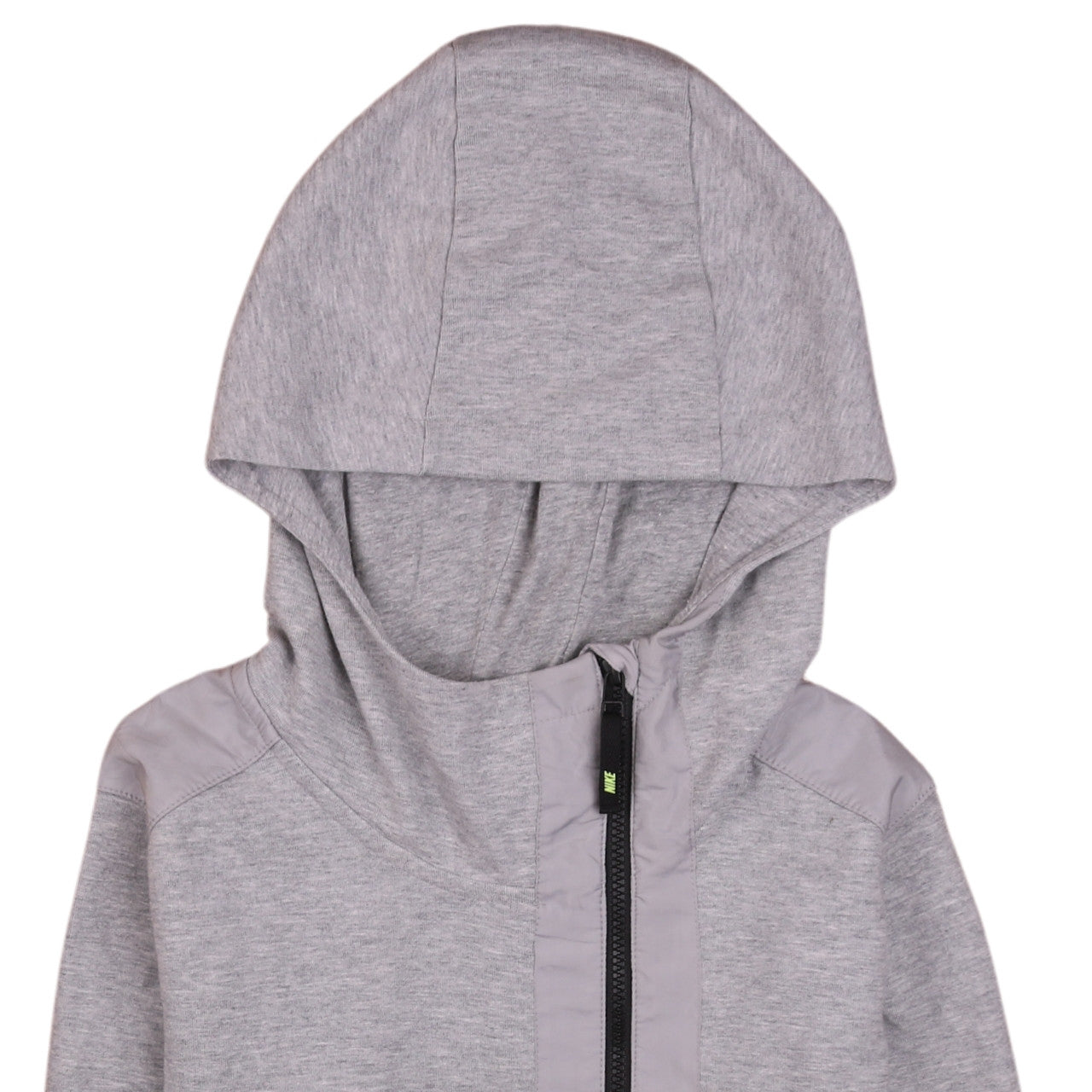 Nike Men's Grey Full Zip Hoodie M Regular Fit Sportswear