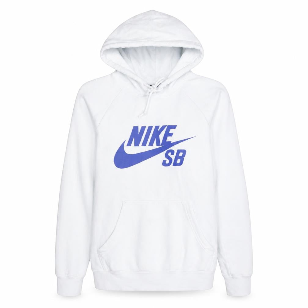Nike SB Men's White Pullover Hoodie XS Regular Fit Skate Sweatshirt