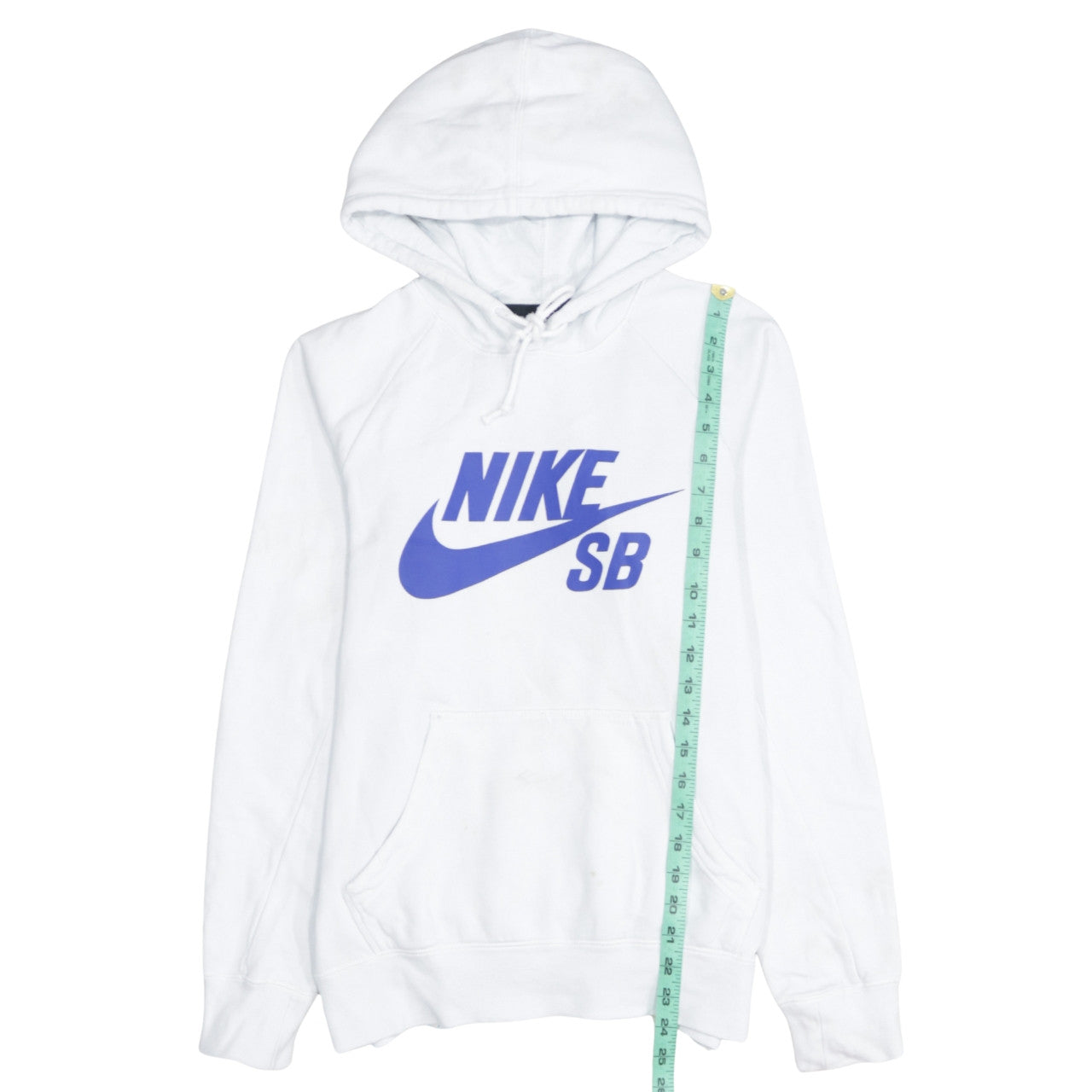 Nike SB Men's White Pullover Hoodie XS Regular Fit Skate Sweatshirt