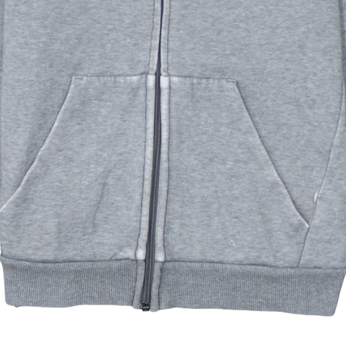Puma Boys Grey Full Zip Hoodie Size 13-14 Years Graphic Print Sportswear