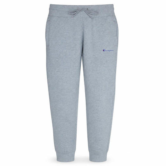 Champion Men's Grey Jogger Trousers Medium Cotton Blend