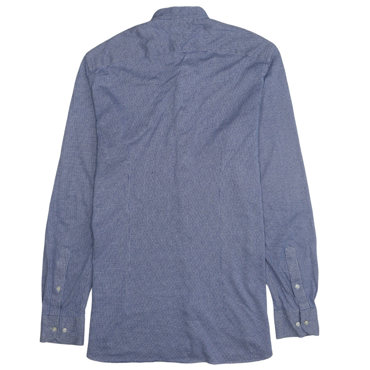 Tommy Hilfiger Men's Blue Slim Fit Long Sleeve Button-Up Shirt Size M